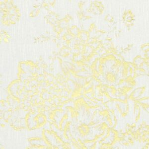 A.S. Creation | Metallic Silk | 306571 | Vliestapete | Blumenoptik | 0.53 x 1...
