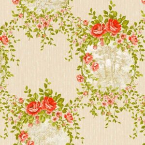 A.S. Creation | Château 5 | 344991 | Vliestapete | Blumenoptik | 0.53 x 10.05...