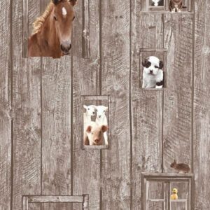 A.S. Creation | Little Stars | 358422 | Vliestapete | Holzoptik | 0.53 x 10.0...