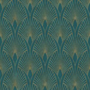 Vliestapete 374275 Retro Vintage Grün New Walls A.S. Creation