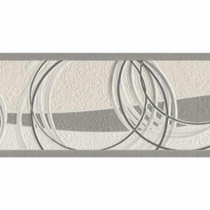 Rasch | Selection | 494655 | Papierbordüre | Borte | 0.13 x 5 m | Grau