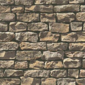 A.S. Creation | Wood'n Stone | 907912 | Vliestapete | Steinoptik | 0.53 x 10....