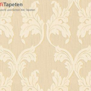 A.S. Creation | Tessuto | 956282 | Vliestapete | Barock | 0.53 x 10.05 m | Beige