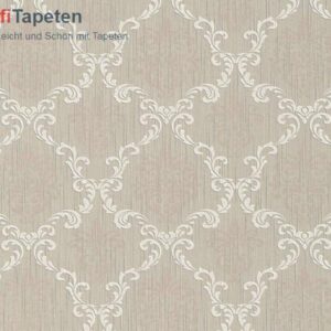 A.S. Creation | Tessuto | 956291 | Vliestapete | Barock | 0.53 x 10.05 m | Beige