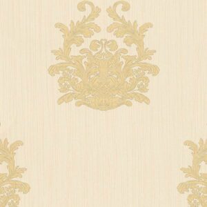 A.S. Creation | Nobile | 958614 | Vliestapete | Barock | 0.7 x 10.05 m | Creme