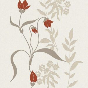 A.S. Creation | Best of Vlies | 958741 | Vliestapete | Blumenoptik | 0.53 x 1...