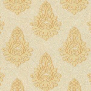 A.S. Creation | Nobile | 959813 | Vliestapete | Barock | 0.7 x 10.05 m | Gelb