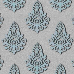 A.S. Creation | Nobile | 959816 | Vliestapete | Barock | 0.7 x 10.05 m | Blau