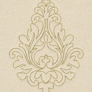 A.S. Creation | Nobile | 969822 | Vliestapete | Barock | 0.7 x 3.2 m | Gelb