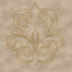 A.S. Creation | Nobile | 969831 | Vliestapete | Barock | 0.7 x 3.2 m | Braun