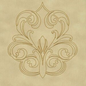A.S. Creation | Nobile | 969835 | Vliestapete | Barock | 0.7 x 3.2 m | Gelb