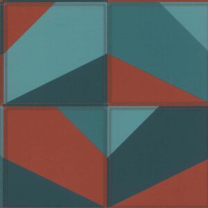 Rasch | Club | 419269 | Vliestapete | 3D Optik | 0.53 x 10.05 m | Blau