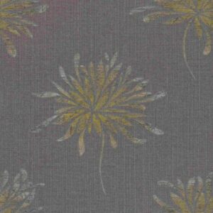 Rasch | Andy Wand | 649024 | Vliestapete | Blumenoptik | 0.53 x 10.05 m | Grau