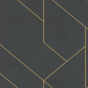 Vliestapete 427431 3D Schwarz Brick Lane Rasch