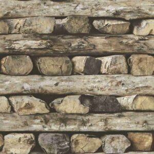 Rasch | Selection | 931808 | Vliestapete | Holzoptik | 0.53 x 10.05 m | Braun