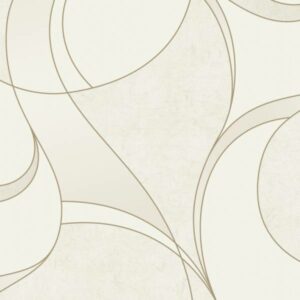 Grandeco | Tempo | A57215 | Vliestapete | Abstrakt | 10.05 x 0.53 m | Creme