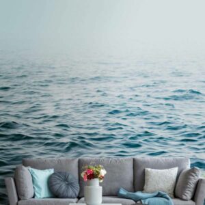 A.S. Creation Fototapete The Wall 382581 Ein Motiv pro Rolle Naturoptik Blau