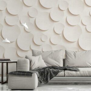 A.S. Creation Fototapete The Wall 382831 Ein Motiv pro Rolle 3D Optik Weiß