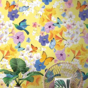 A.S. Creation Fototapete The Wall II 391971 Ein Motiv pro Rolle Blumenoptik Bunt