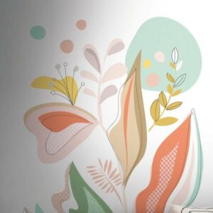 A.S. Creation Fototapete The Wall II 392111 Ein Motiv pro Rolle Botanisch Bunt