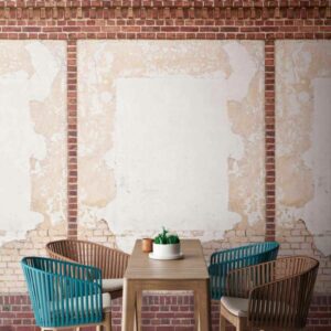 A.S. Creation Fototapete The Wall II 392391 Ein Motiv pro Rolle Steinoptik Braun