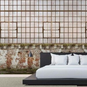 A.S. Creation Fototapete The Wall II 392441 Ein Motiv pro Rolle Industrial Creme