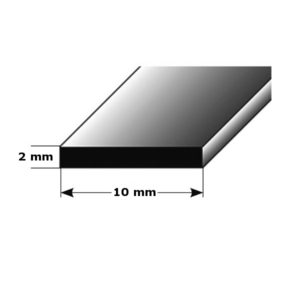 Auer Bau- & Montageprofile Ruidera Höhe 10 - 40 mm Flachprofil Sockelleiste A...