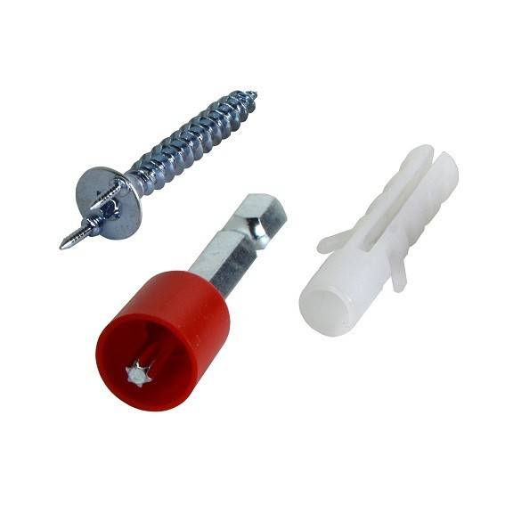 Universal Befestigungsclip für Sockelleisten | 10 x 42 mm Fußleisten Clips 30...