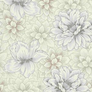 Erismann | Summer Beat | 542502 | Vliestapete | Blumenoptik | 0.53 x 10.05 m ...