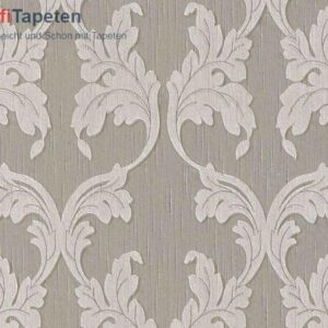 A.S. Creation | Tessuto | 956286 | Vliestapete | Barock | 0.53 x 10.05 m | Beige