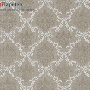 A.S. Creation | Tessuto | 956296 | Vliestapete | Barock | 0.53 x 10.05 m | Beige