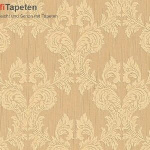 A.S. Creation | Tessuto | 956303 | Vliestapete | Barock | 0.53 x 10.05 m | Beige