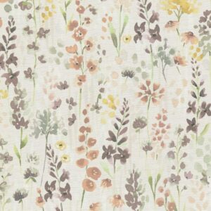 Vliestapete 396062 Beige Orange Braun Blumen Floral Aquarell Dreams A.S. Crea...
