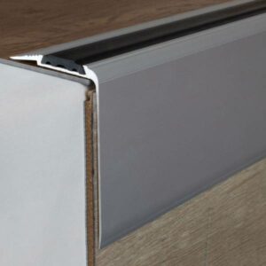 Auer Treppenkanten- & Winkelprofile Grava Höhe 80 mm Breite 58 mm Aluminium e...