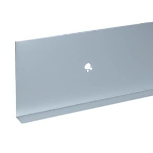 Auer Sockelleiste Metall H 50 mm Winkel 135° Sockelleiste Aluminium Wasserfes...