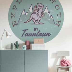 Komar Fototapete Star Wars Dot Explore Hoth 125 x 125 cm Wandtattoo Vlies Sel...