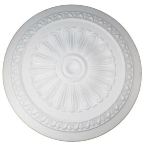 Marbet | Deckenrosette "R23" | Ø 60 cm | Styropor | weiß