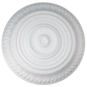Marbet | Rosette "R9" | Ø 64cm | Styropor | weiß