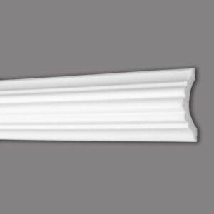 Wiesemann | Zierleiste Düsseldorf 59 | Polystyrol | 27 x 64 x 2000 mm | Wandl...