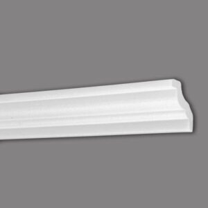 Wiesemann | Stuckleiste Roma 27 | Polystyrol | 36 x 38 x 2000 mm | Deckenleis...