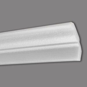 Wiesemann Stuckleiste Stockholm 24 Polystyrol 44 x 60 x 2000 mm Deckenleiste ...