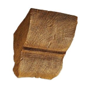 Wiesemann | Konsole für PU-Balken | 120 x 120 mm | Polyurethan | Eiche hell |...