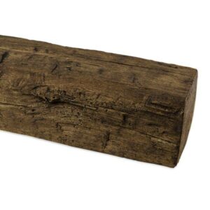 Wiesemann | PU-Balken | Polyurethan | 120 x 120 mm | Eiche Dunkel | Deckenbal...