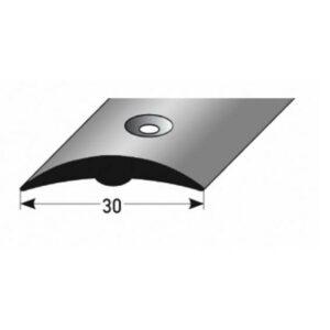 Auer Übergangsprofil Alvega Breite 30 mm Länge 1000 mm Übergangsschiene Hart-PVC
