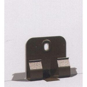 Befestigungsclips Metall 50 Stück Inklusive Schrauben und Dübeln by PROVISTON