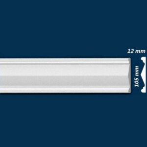 Wiesemann | Fassadenprofil "FP10" | Fassadenstuck | 12 x 105 x 2000 mm | Inne...