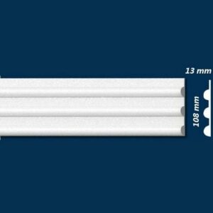 Wiesemann | Fassadenprofil "FP11" | Fassadenstuck | 13 x 108 x 2000 mm | Inne...