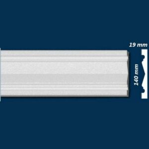 Wiesemann | Fassadenprofil "FP20" | Fassadenstuck | 19 x 140 x 2000 mm | Inne...