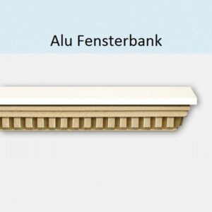 Wiesemann | Fensterbank "Segreta KFB4" | Mit Aluabdeckung | Fassadenstuck | V...