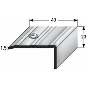 Auer Treppenkanten- & Winkelprofile Lentini Rutschhemmend R10 DIN 51130 20 x ...